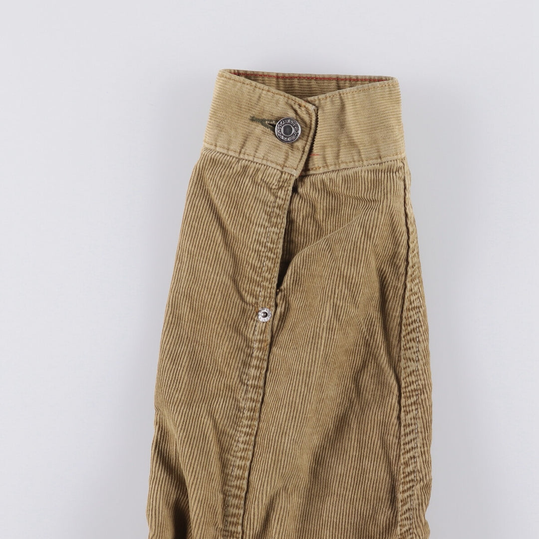 GAP Trucker Jacket, Corduroy Boa Jacket, Men's Size L cotton ocher yellow type Vintage Second Hand