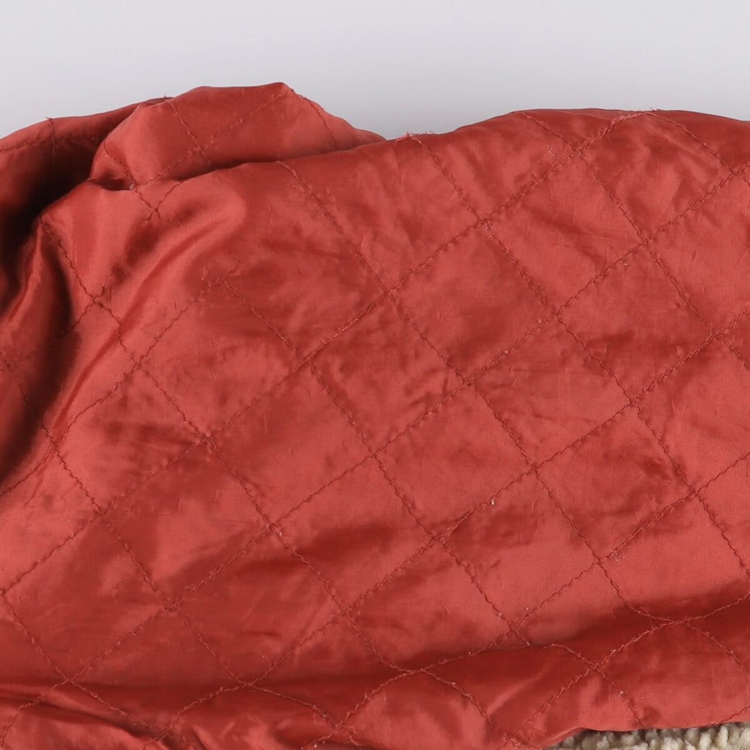 GAP Trucker Jacket, Corduroy Boa Jacket, Men's Size L cotton ocher yellow type Vintage Second Hand