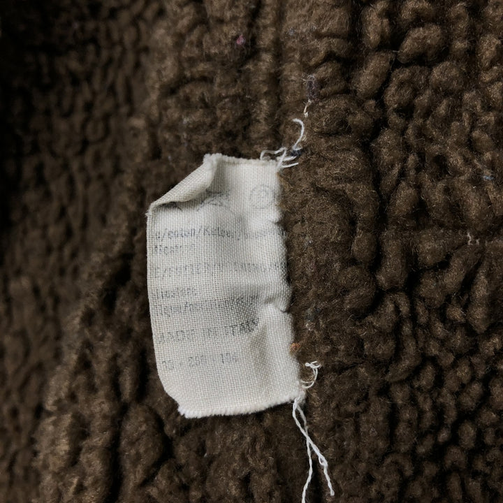 Levi's Padded Corduroy Jacket, Made in Italy, Men's Size L cotton brown type Vintage Second Hand