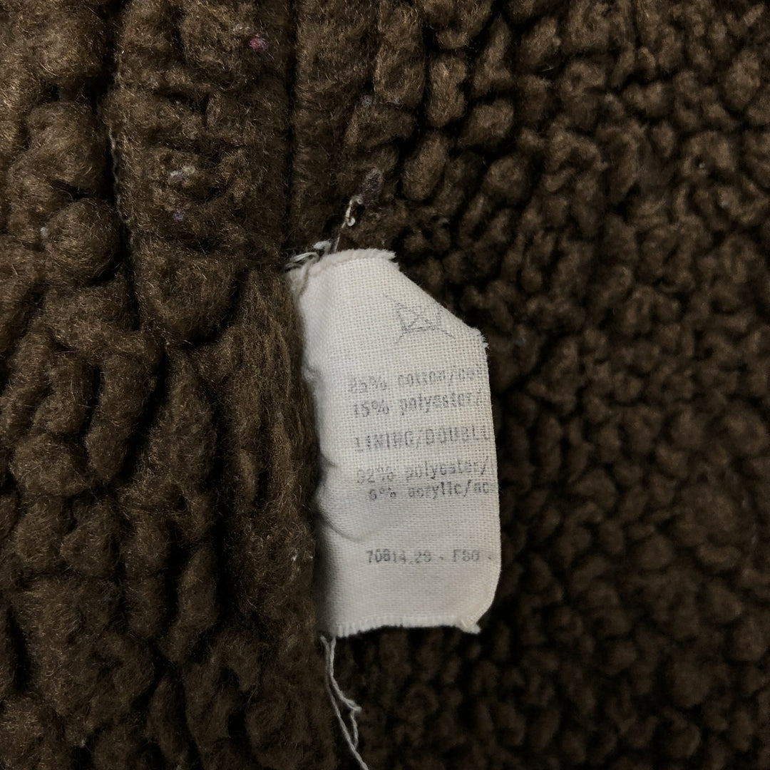 Levi's Padded Corduroy Jacket, Made in Italy, Men's Size L cotton brown type Vintage Second Hand