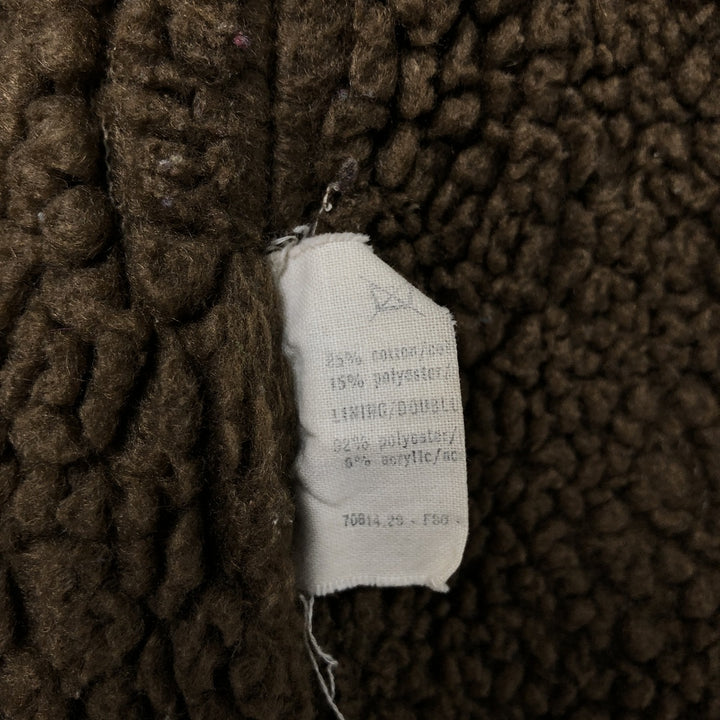 Levi's Padded Corduroy Jacket, Made in Italy, Men's Size L cotton brown type Vintage Second Hand