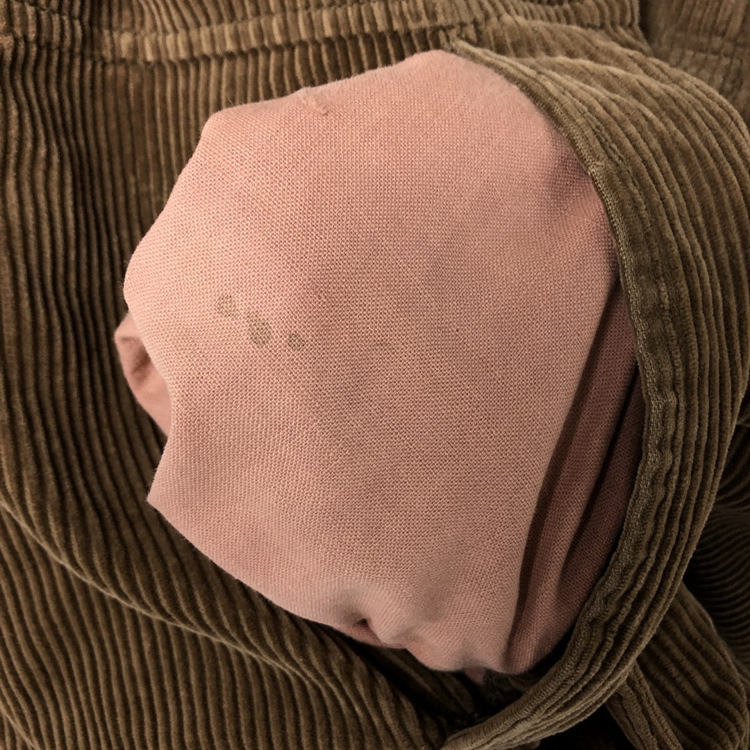 Levi's Padded Corduroy Jacket, Made in Italy, Men's Size L cotton brown type Vintage Second Hand