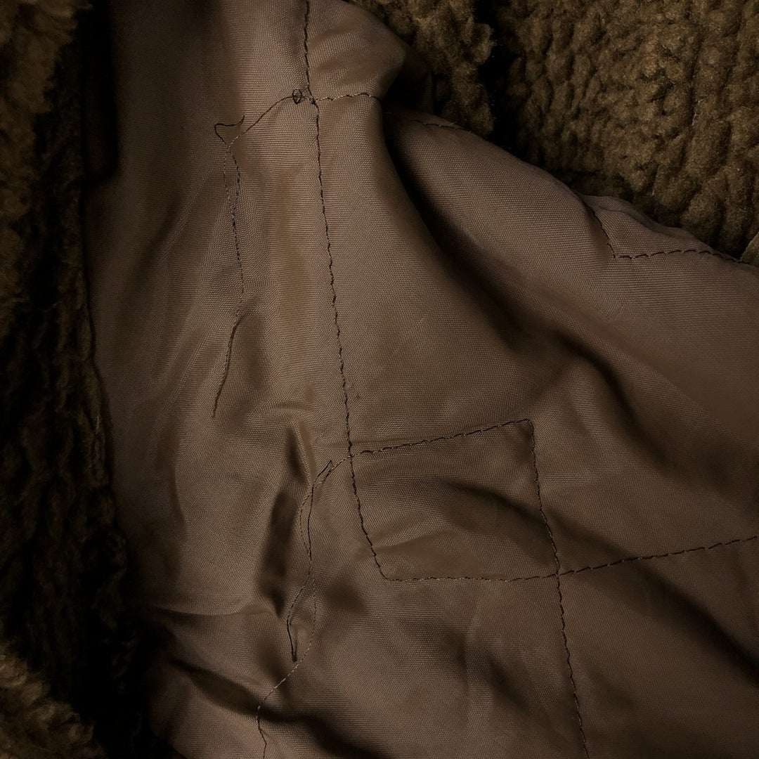 Levi's Padded Corduroy Jacket, Made in Italy, Men's Size L cotton brown type Vintage Second Hand