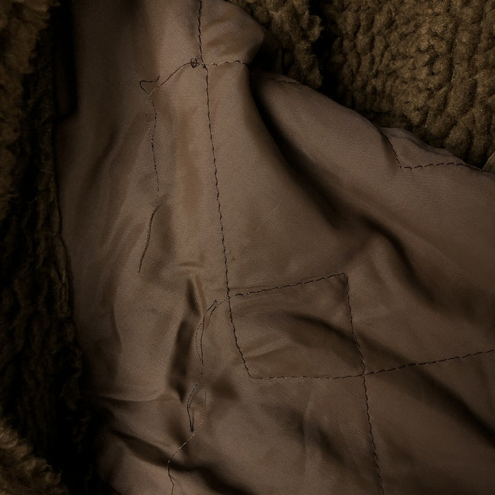 Levi's Padded Corduroy Jacket, Made in Italy, Men's Size L cotton brown type Vintage Second Hand