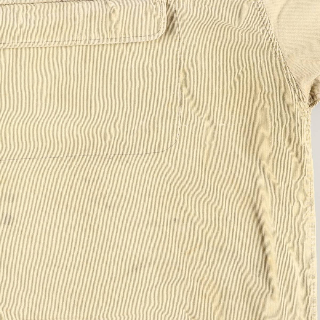 Levi's Anorak Parka Corduroy Blouson Men's Size L cotton Beige type Vintage Second Hand