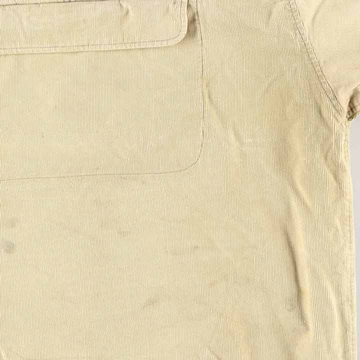 Levi's Anorak Parka Corduroy Blouson Men's Size L cotton Beige type Vintage Second Hand