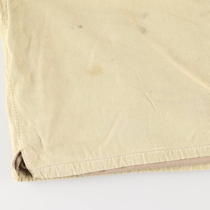 Levi's Anorak Parka Corduroy Blouson Men's Size L cotton Beige type Vintage Second Hand