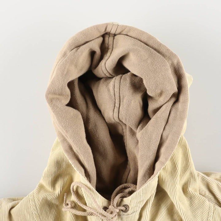 Levi's Anorak Parka Corduroy Blouson Men's Size L cotton Beige type Vintage Second Hand