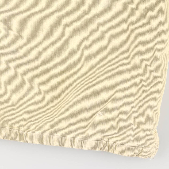 Levi's Anorak Parka Corduroy Blouson Men's Size L cotton Beige type Vintage Second Hand