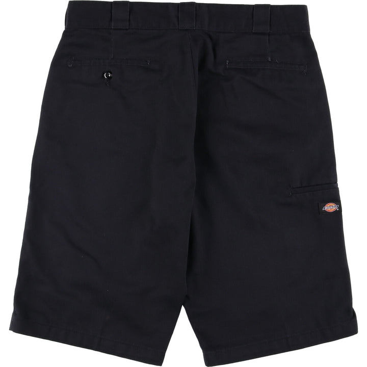 Dickies Relaxed Fit Work Shorts, Half Pants, Men's, W34 equivalent polyester black type Vintage Second Hand