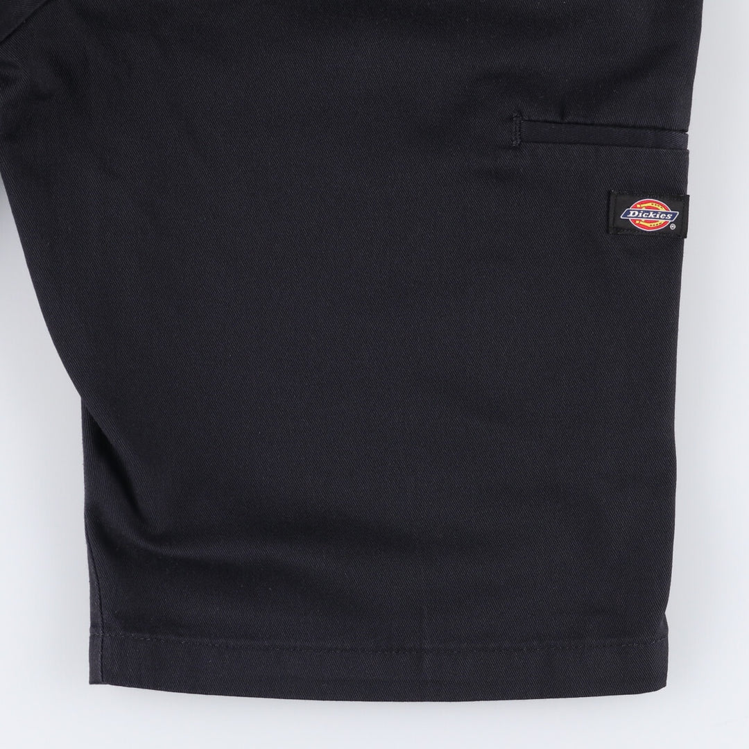 Dickies Relaxed Fit Work Shorts, Half Pants, Men's, W34 equivalent polyester black type Vintage Second Hand