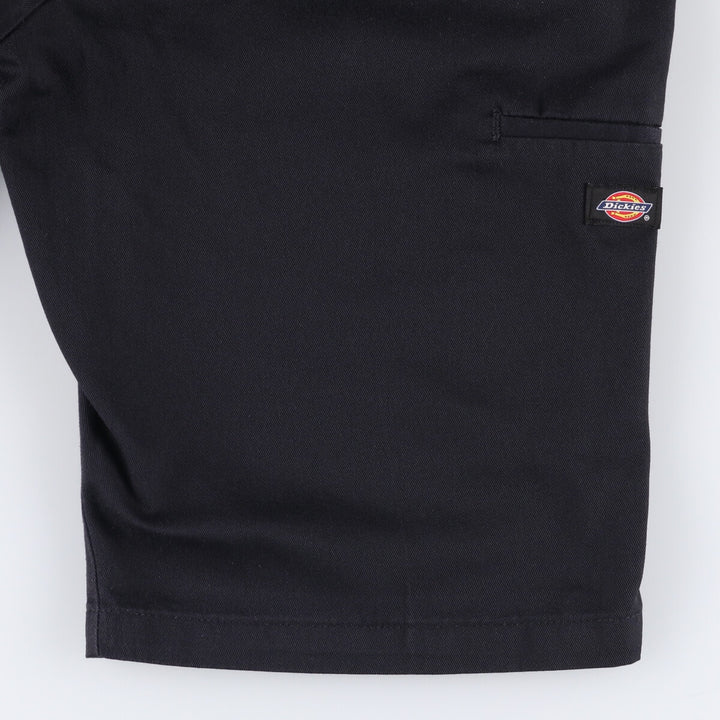 Dickies Relaxed Fit Work Shorts, Half Pants, Men's, W34 equivalent polyester black type Vintage Second Hand