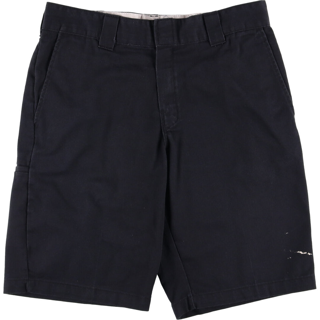 Dickies Regular Fit Work Shorts, Half Pants, Men's, W35 equivalent unknown black type Vintage Second Hand