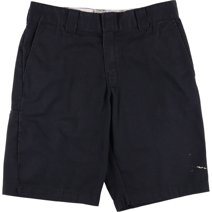 Dickies Regular Fit Work Shorts, Half Pants, Men's, W35 equivalent unknown black type Vintage Second Hand