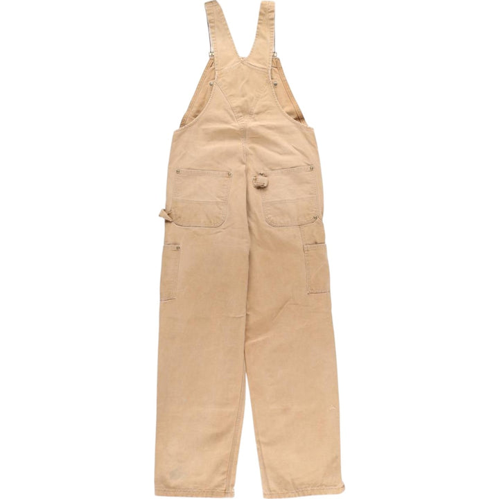 Carhartt Double Knee Duck Overalls for Men (W34 equivalent) unclear brown type Vintage Second Hand