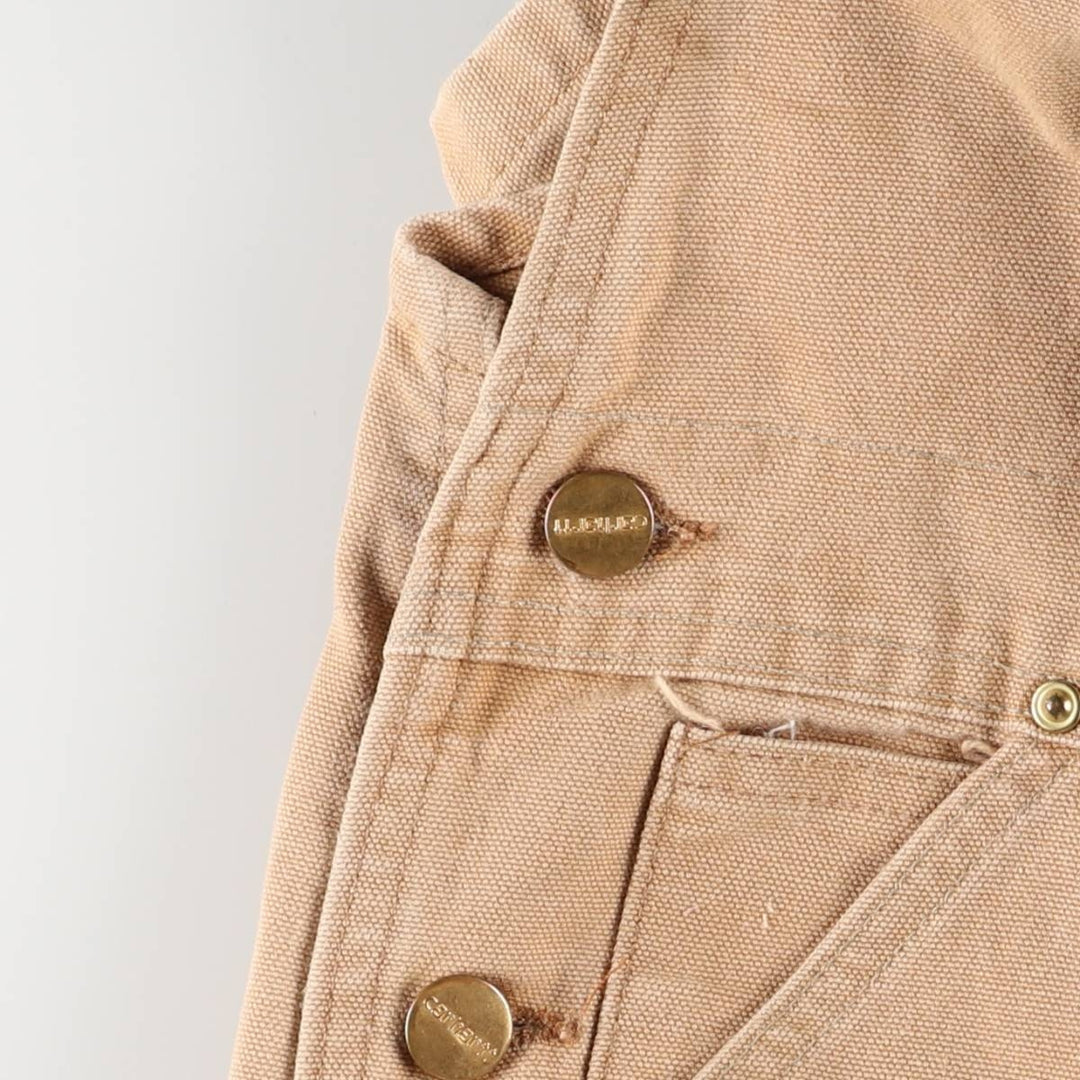 Carhartt Double Knee Duck Overalls for Men (W34 equivalent) unclear brown type Vintage Second Hand