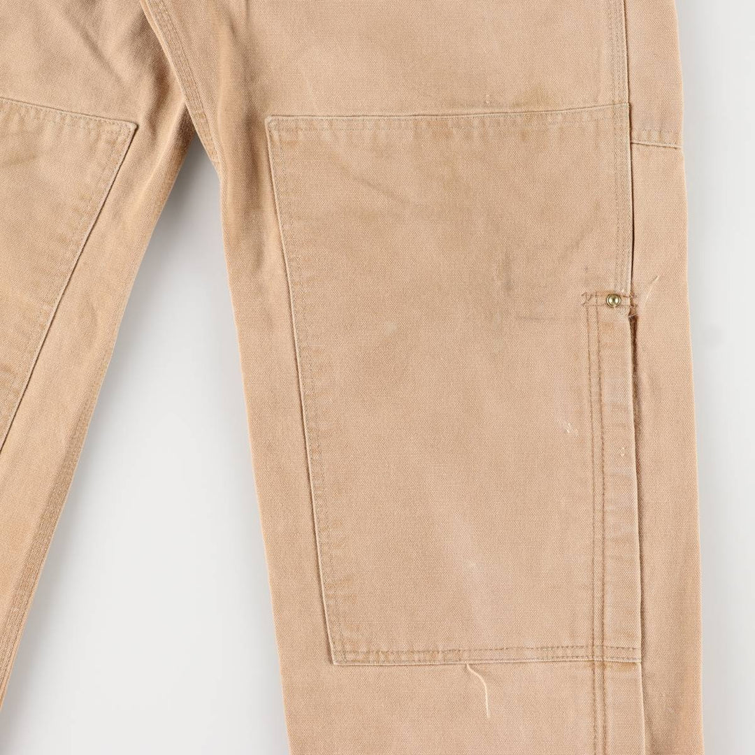 Carhartt Double Knee Duck Overalls for Men (W34 equivalent) unclear brown type Vintage Second Hand