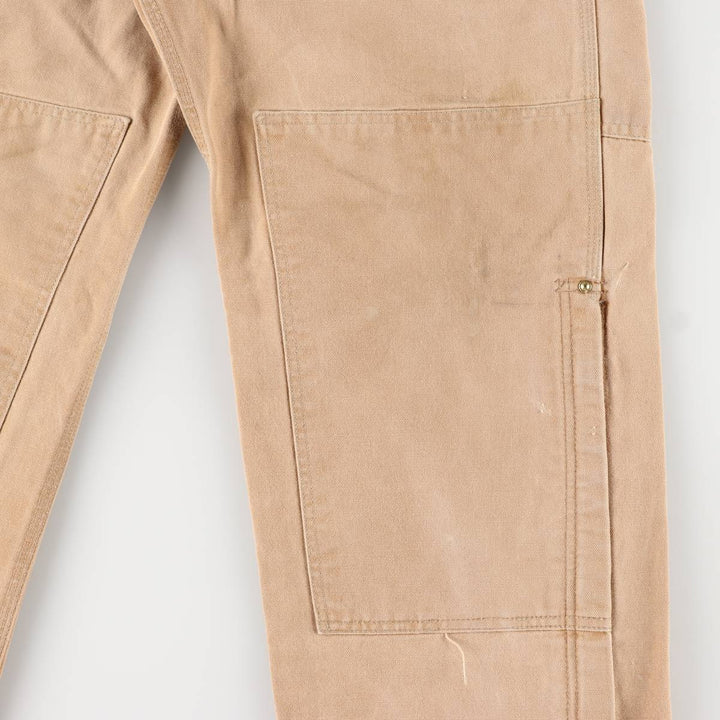 Carhartt Double Knee Duck Overalls for Men (W34 equivalent) unclear brown type Vintage Second Hand