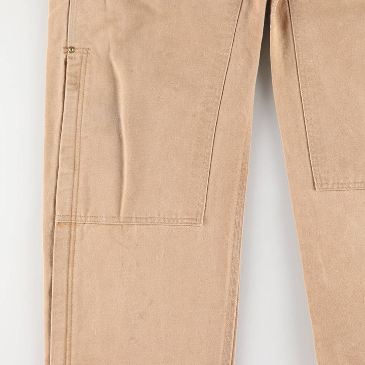 Carhartt Double Knee Duck Overalls for Men (W34 equivalent) unclear brown type Vintage Second Hand