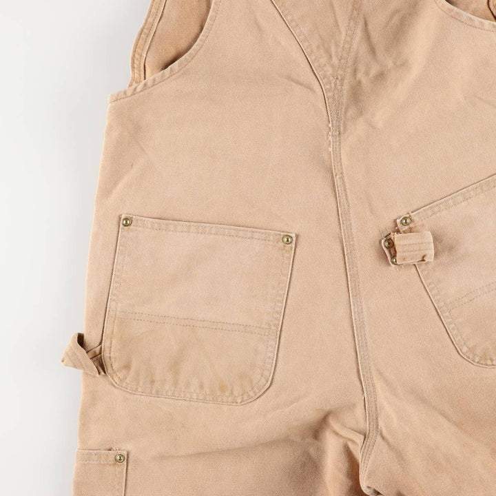 Carhartt Double Knee Duck Overalls for Men (W34 equivalent) unclear brown type Vintage Second Hand