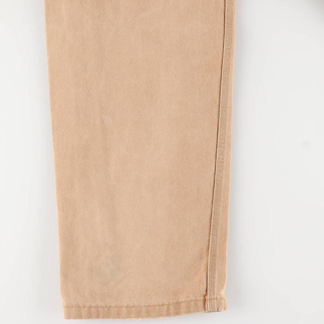 Carhartt Double Knee Duck Overalls for Men (W34 equivalent) unclear brown type Vintage Second Hand