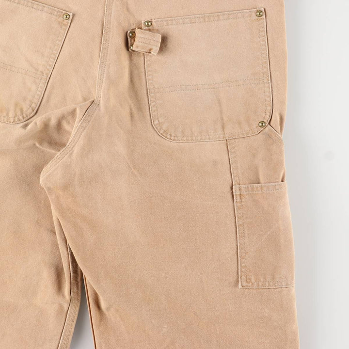 Carhartt Double Knee Duck Overalls for Men (W34 equivalent) unclear brown type Vintage Second Hand