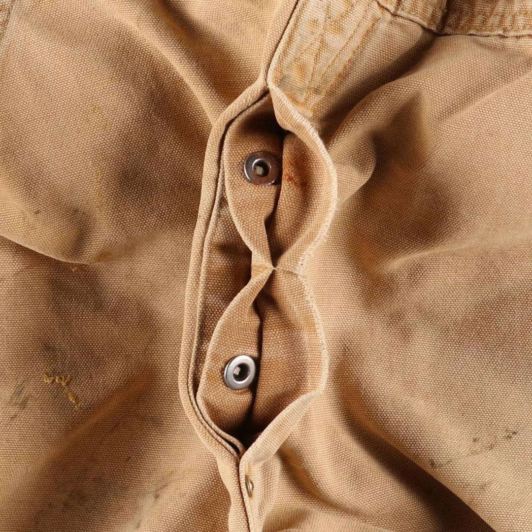 Carhartt Double Knee Duck Overalls for Men (W34 equivalent) unclear brown type Vintage Second Hand