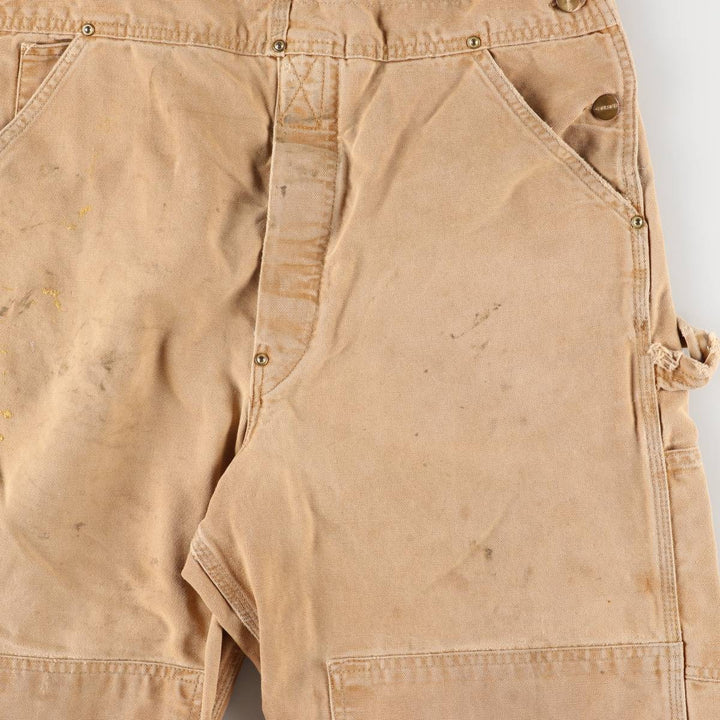 Carhartt Double Knee Duck Overalls for Men (W34 equivalent) unclear brown type Vintage Second Hand