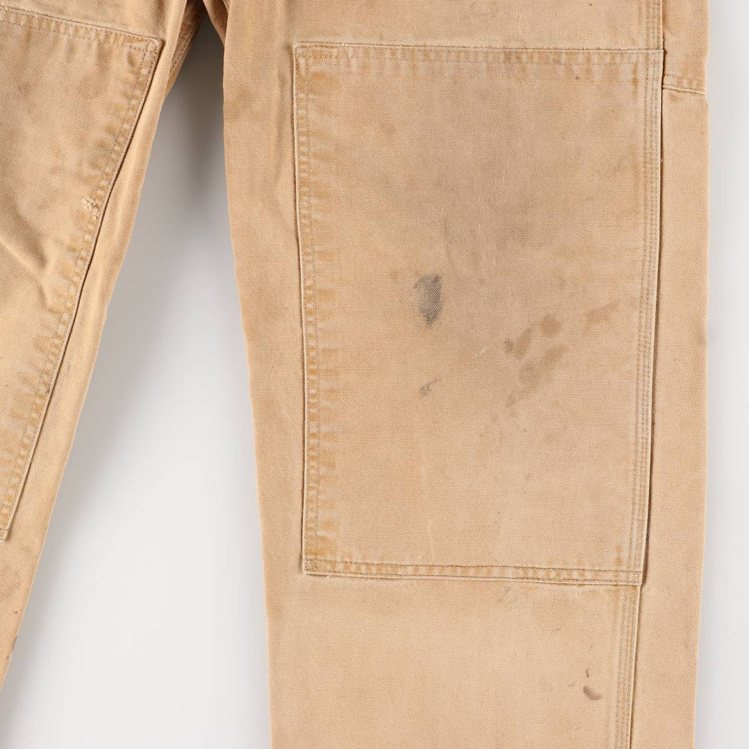 Carhartt Double Knee Duck Overalls for Men (W34 equivalent) unclear brown type Vintage Second Hand