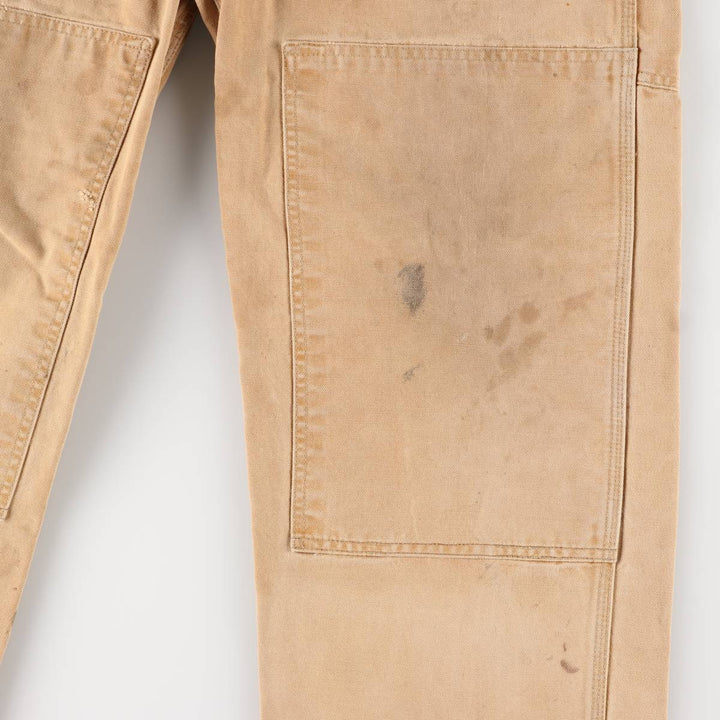 Carhartt Double Knee Duck Overalls for Men (W34 equivalent) unclear brown type Vintage Second Hand
