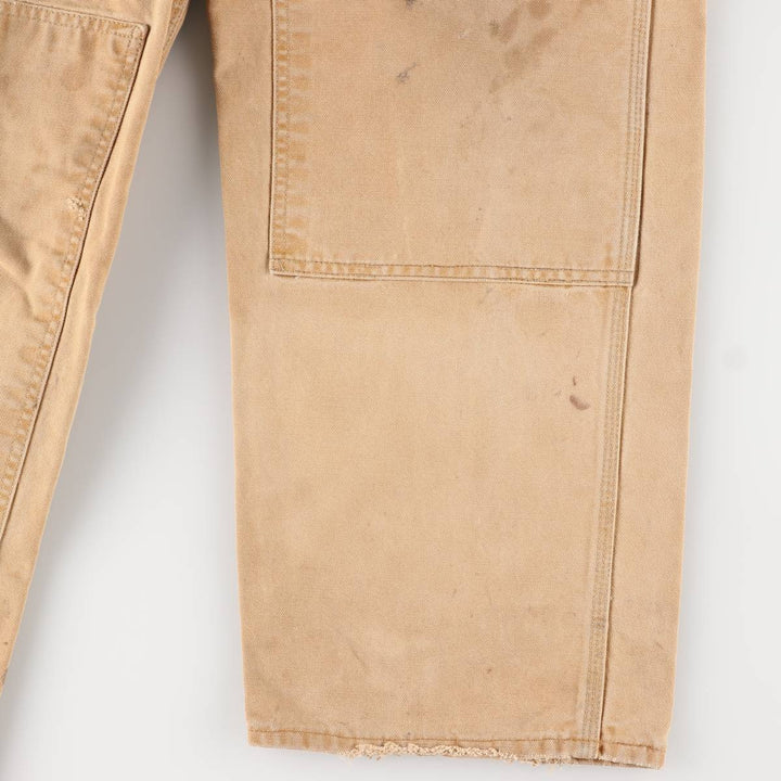 Carhartt Double Knee Duck Overalls for Men (W34 equivalent) unclear brown type Vintage Second Hand