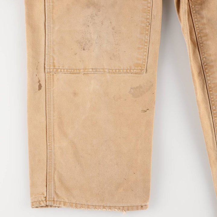 Carhartt Double Knee Duck Overalls for Men (W34 equivalent) unclear brown type Vintage Second Hand