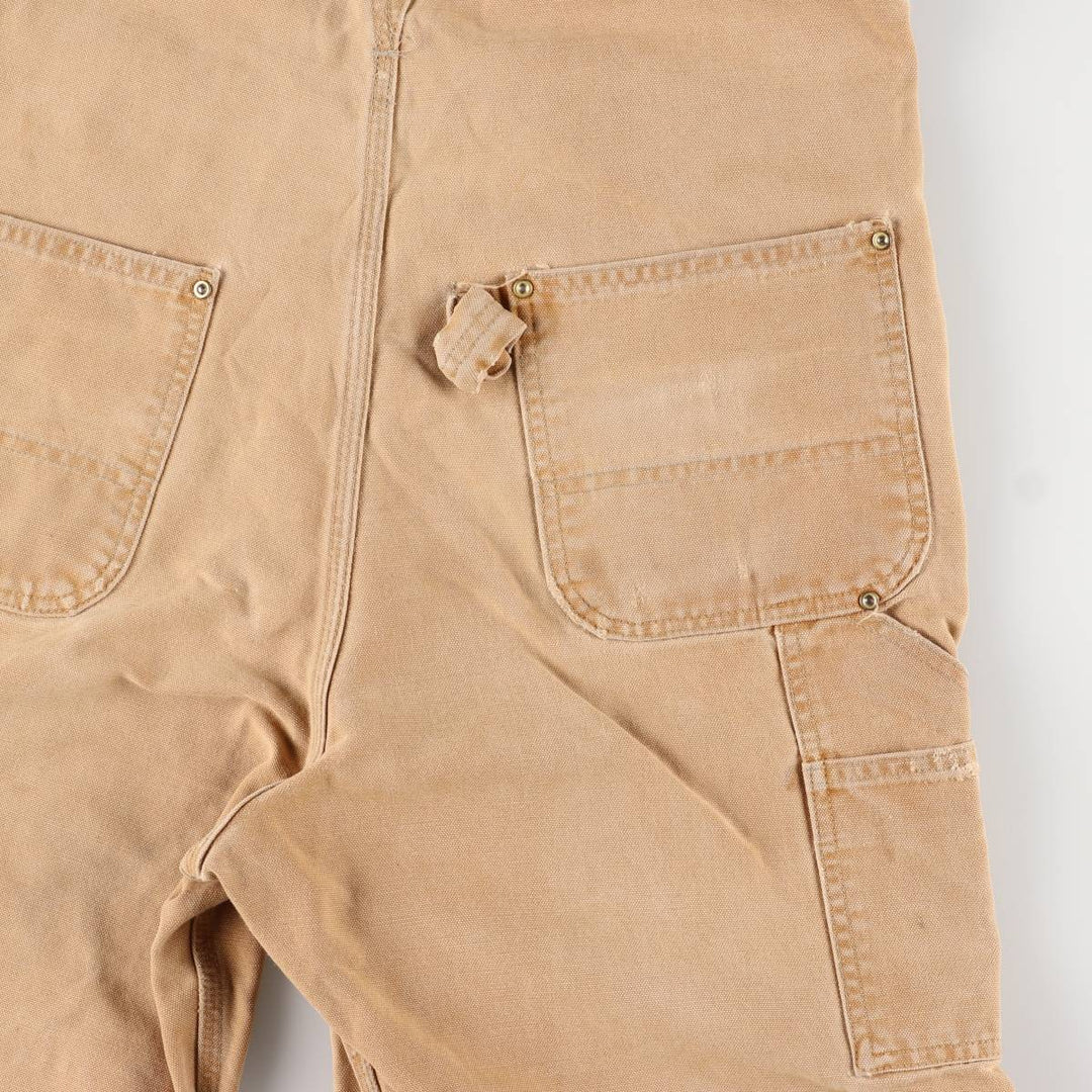 Carhartt Double Knee Duck Overalls for Men (W34 equivalent) unclear brown type Vintage Second Hand