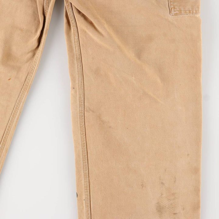 Carhartt Double Knee Duck Overalls for Men (W34 equivalent) unclear brown type Vintage Second Hand