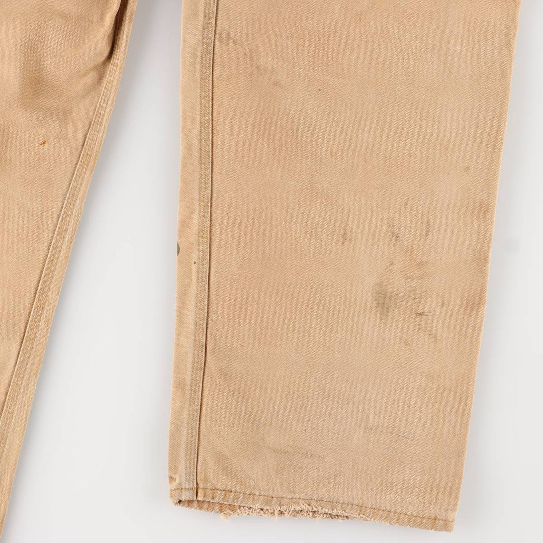 Carhartt Double Knee Duck Overalls for Men (W34 equivalent) unclear brown type Vintage Second Hand