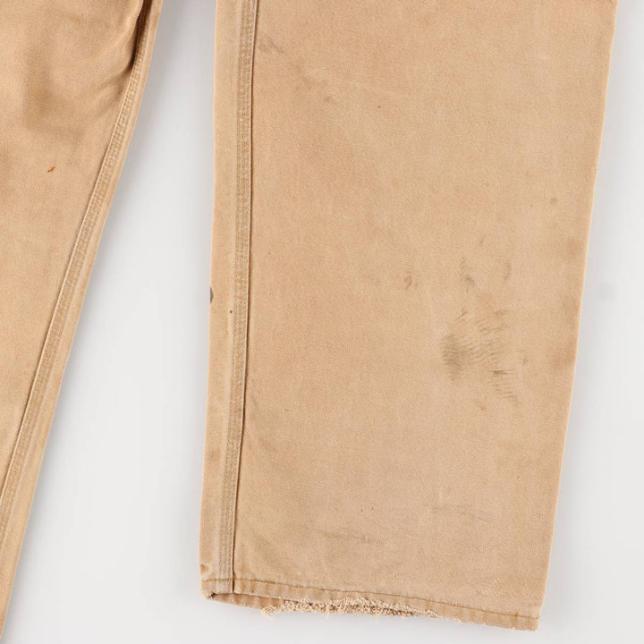 Carhartt Double Knee Duck Overalls for Men (W34 equivalent) unclear brown type Vintage Second Hand