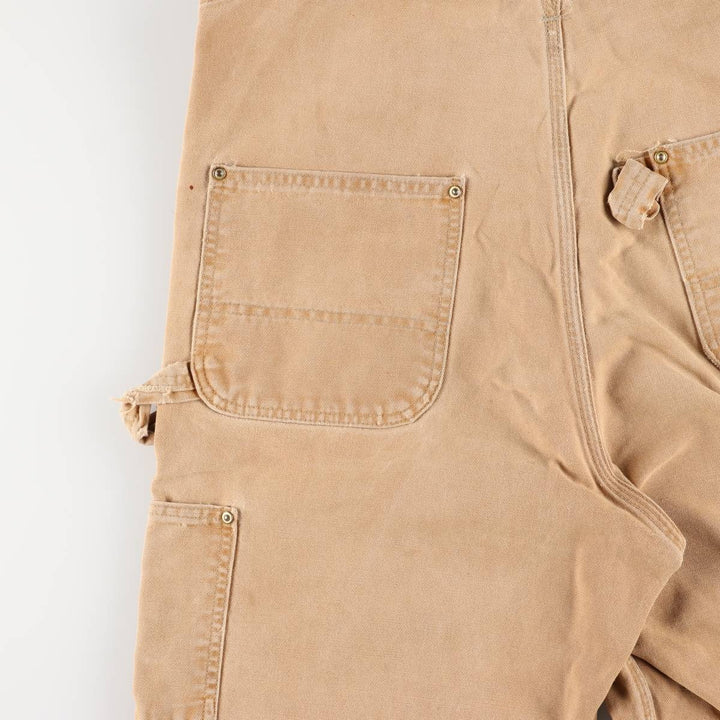 Carhartt Double Knee Duck Overalls for Men (W34 equivalent) unclear brown type Vintage Second Hand