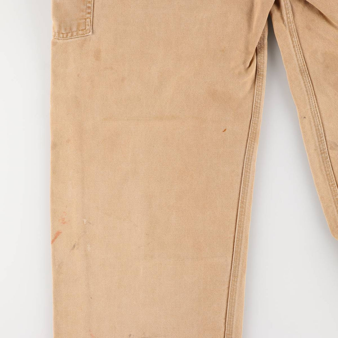 Carhartt Double Knee Duck Overalls for Men (W34 equivalent) unclear brown type Vintage Second Hand