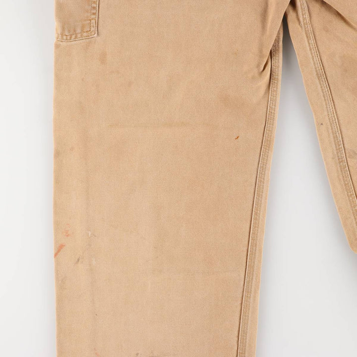 Carhartt Double Knee Duck Overalls for Men (W34 equivalent) unclear brown type Vintage Second Hand