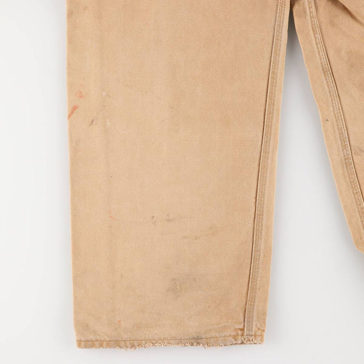 Carhartt Double Knee Duck Overalls for Men (W34 equivalent) unclear brown type Vintage Second Hand