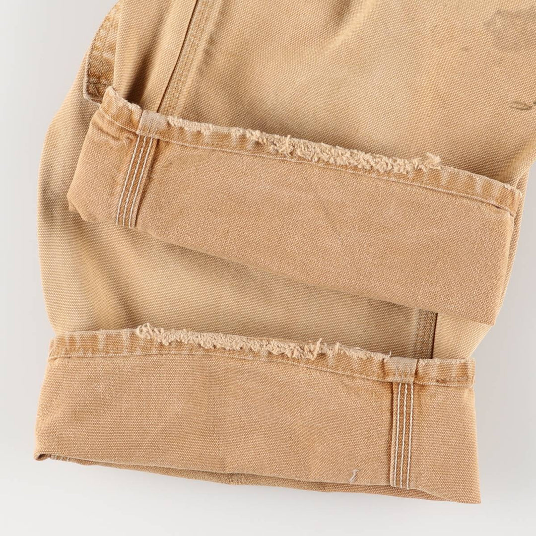 Carhartt Double Knee Duck Overalls for Men (W34 equivalent) unclear brown type Vintage Second Hand
