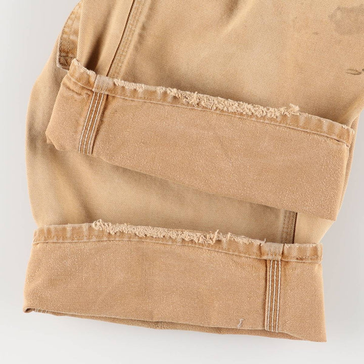 Carhartt Double Knee Duck Overalls for Men (W34 equivalent) unclear brown type Vintage Second Hand
