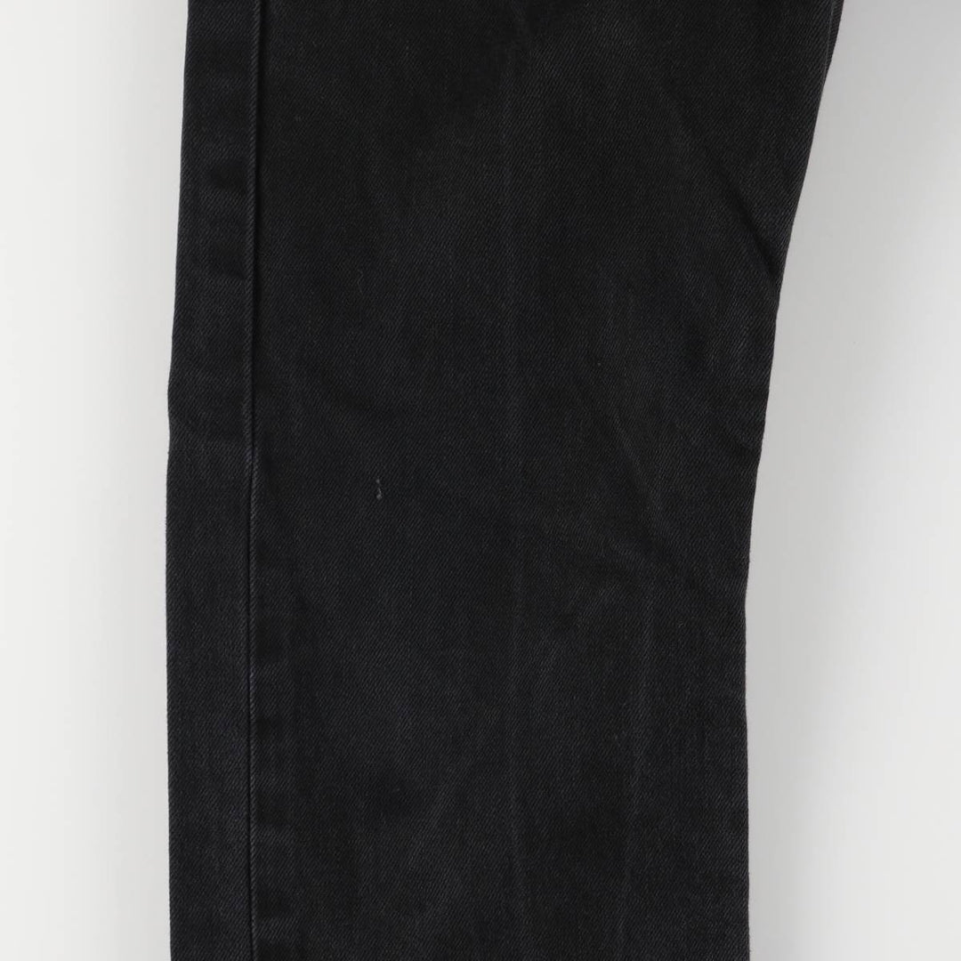 00'S Levi's 00535-0485 Black Denim Tapered Denim Pants Men's W30 equivalent cotton black type Vintage Second Hand