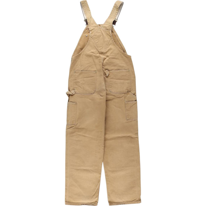 Carhartt Double Knee Duck Overalls for Men (W37 equivalent) unclear ocher yellow type Vintage Second Hand