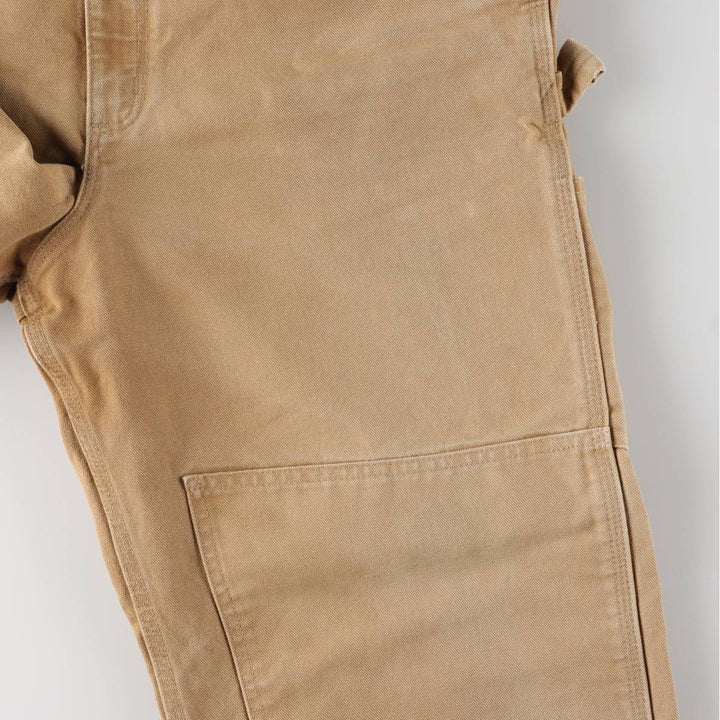 Carhartt Double Knee Duck Overalls for Men (W37 equivalent) unclear ocher yellow type Vintage Second Hand