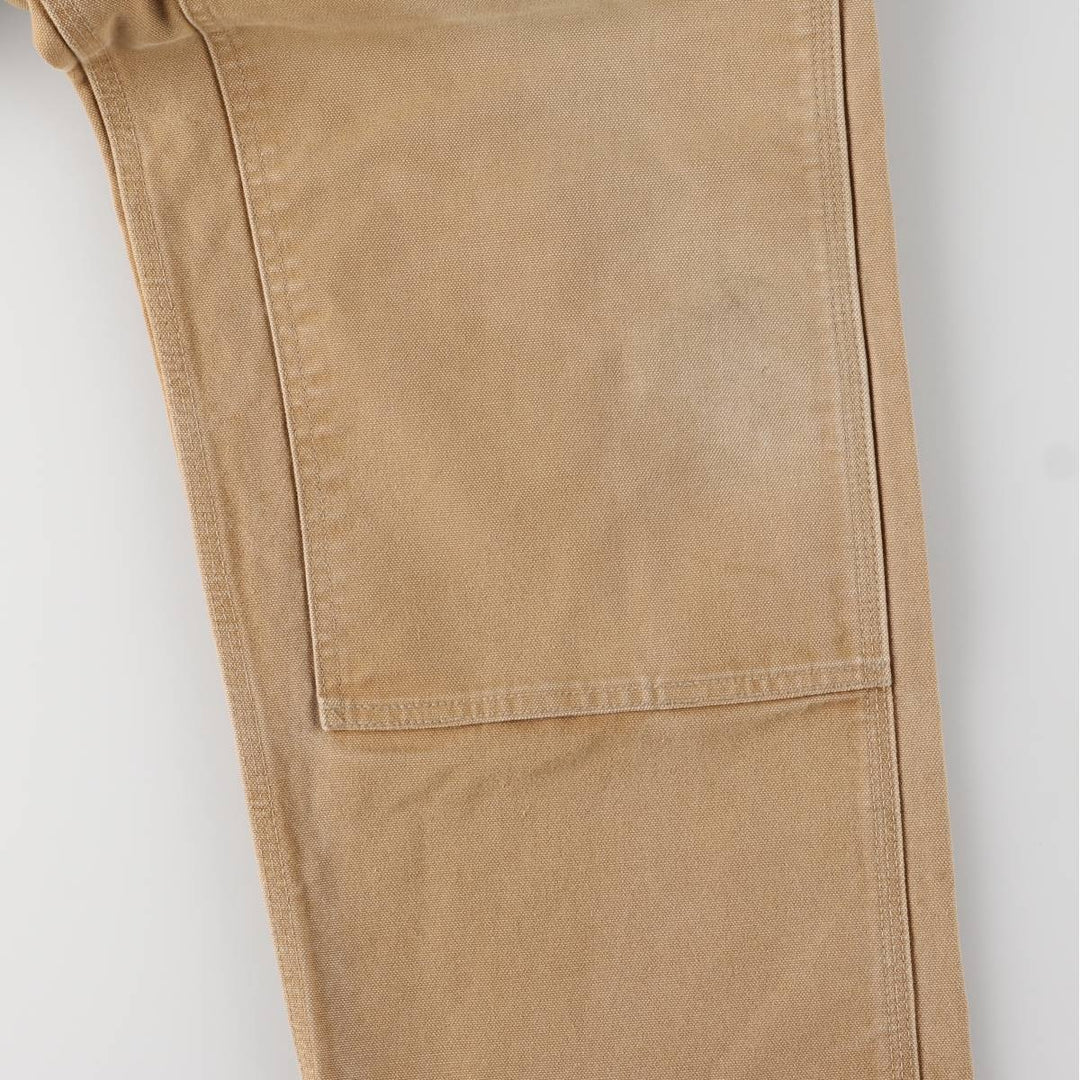 Carhartt Double Knee Duck Overalls for Men (W37 equivalent) unclear ocher yellow type Vintage Second Hand