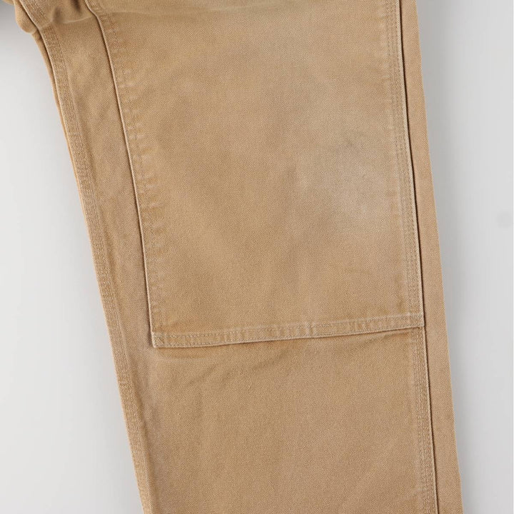 Carhartt Double Knee Duck Overalls for Men (W37 equivalent) unclear ocher yellow type Vintage Second Hand
