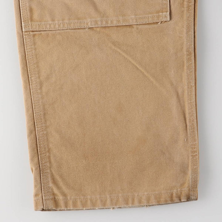 Carhartt Double Knee Duck Overalls for Men (W37 equivalent) unclear ocher yellow type Vintage Second Hand