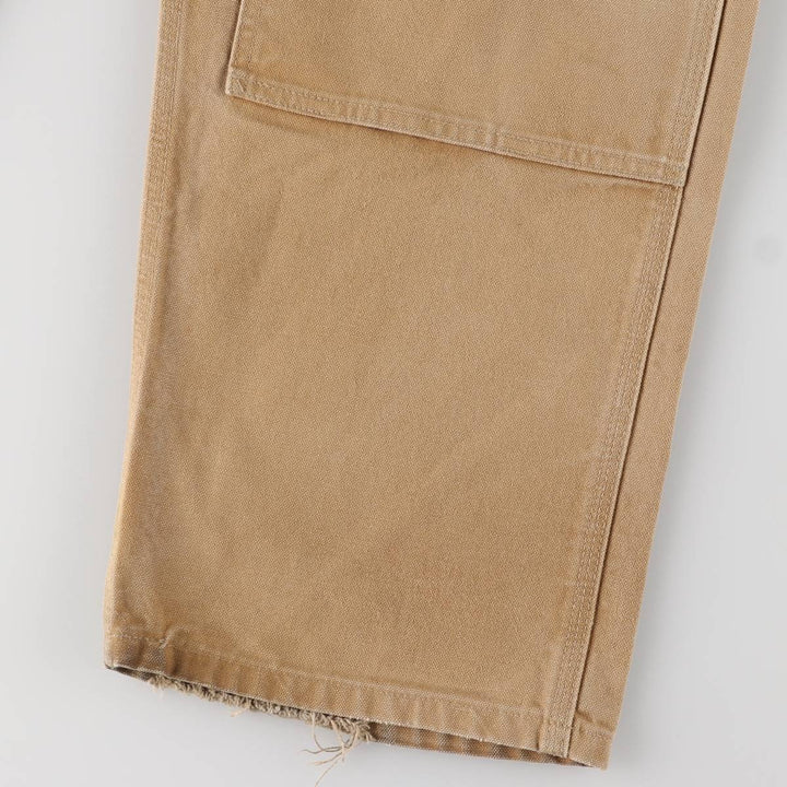 Carhartt Double Knee Duck Overalls for Men (W37 equivalent) unclear ocher yellow type Vintage Second Hand