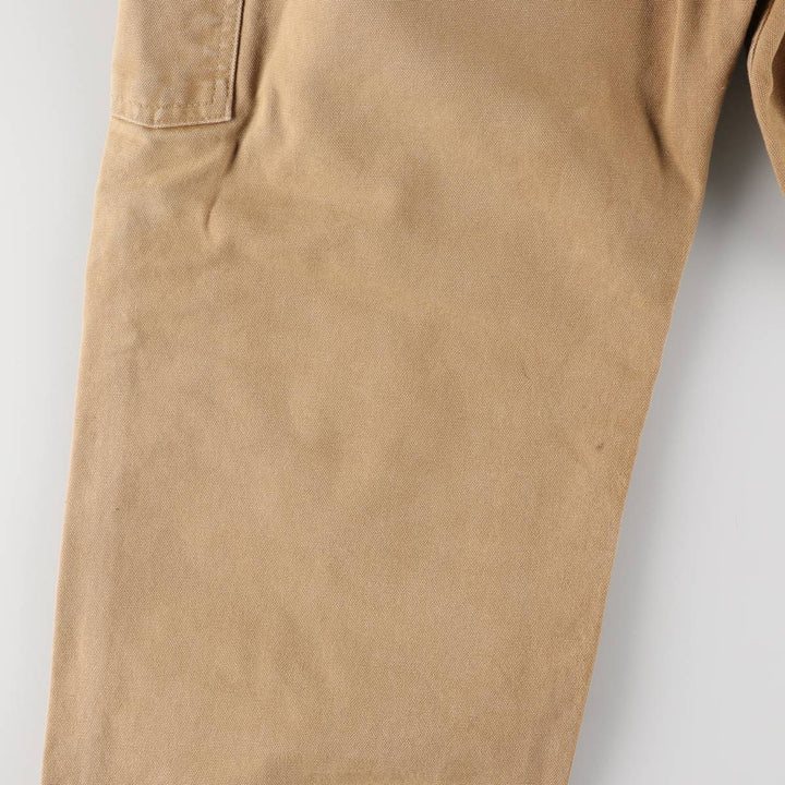 Carhartt Double Knee Duck Overalls for Men (W37 equivalent) unclear ocher yellow type Vintage Second Hand